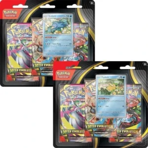 Pokemon 3 Pack Blister Pair