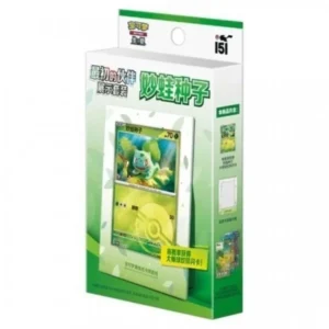 Pokemon Chinese 151 Collect First Partner Display Bulbasaur