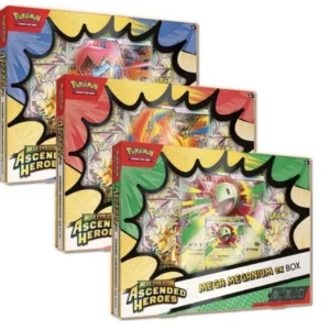 Pokemon TCG Ascended Heroes EX Box 4-Pack Set of 3